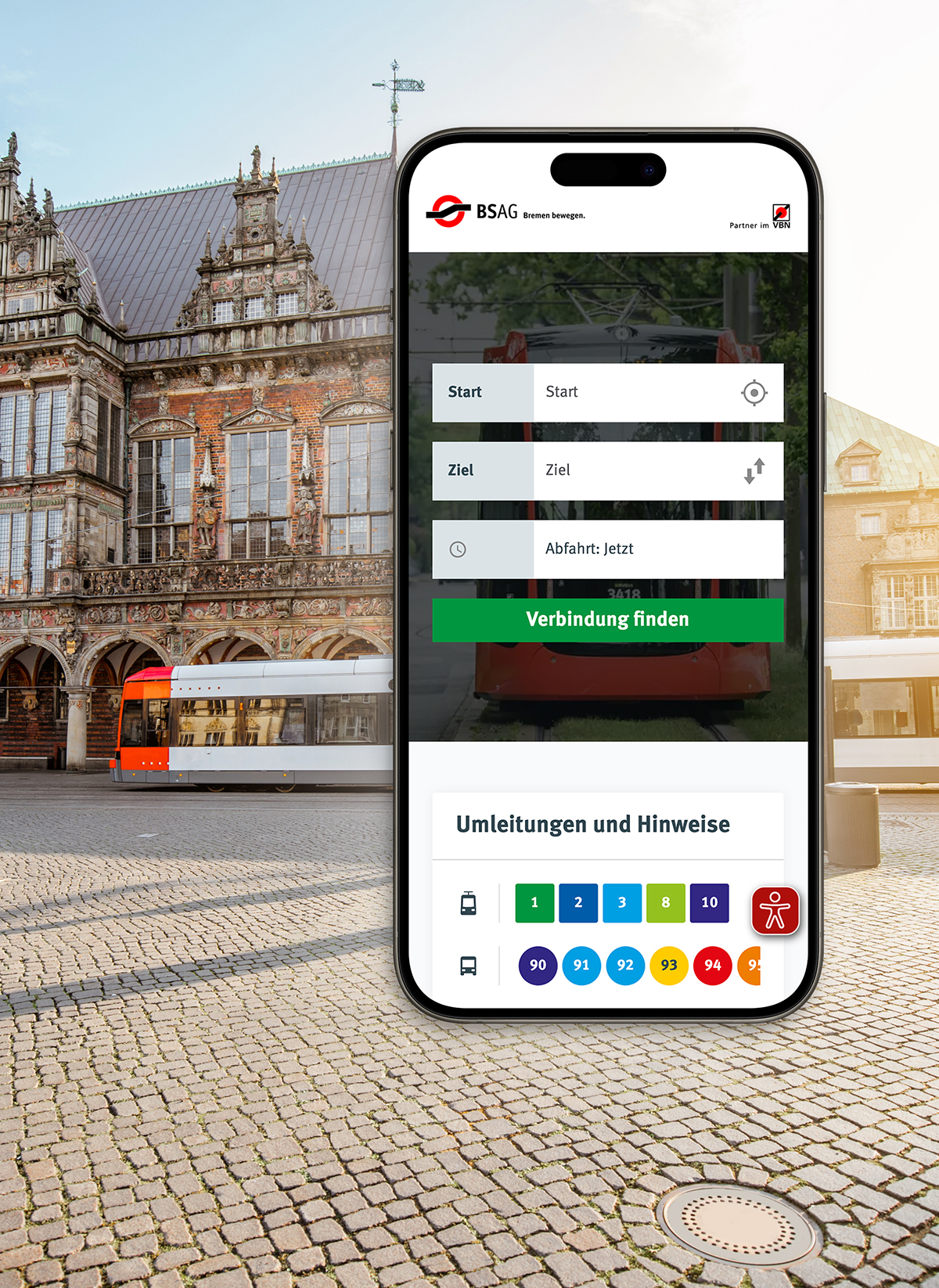 Relaunch eines digitalen Mobilitätsservices für die BSAG